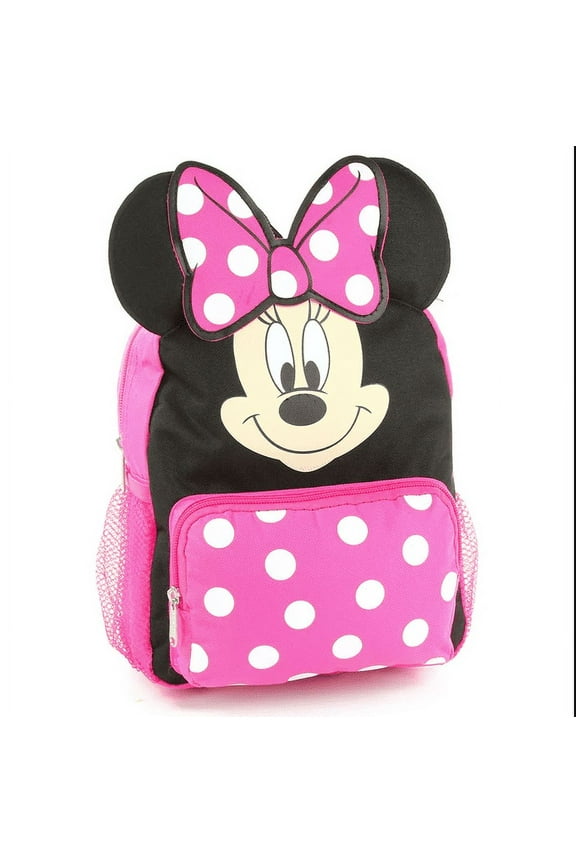 Minnie mouse mini 10 inch backpack with 3D ears