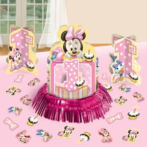 Minnie's 1st Birthday Centerpiece