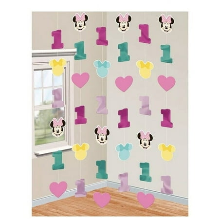 Disney Minnie's Fun to Be One 6 String Decoration 7’ Long