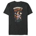 thumbnail image 1 of Disney Minnie’s Sweet Spells & Be-Witching Bites Halloween - Short Sleeve Blended T-Shirt for Adults - Customized-Dark Heather, 1 of 5