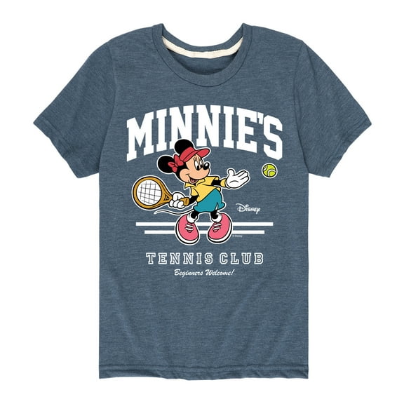 Disney - Minnies Tennis Club - Toddler And Youth Short Sleeve Graphic T-Shirt