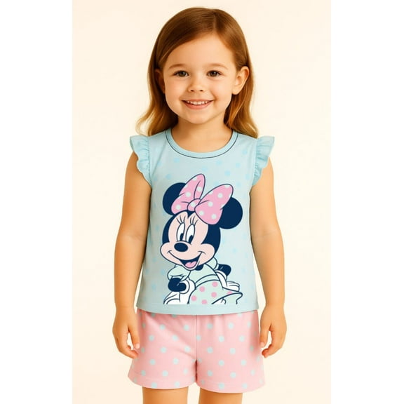 Disney Minnie Mouse Toddler 2 Piece Set, 2T-4T (Girl's)
