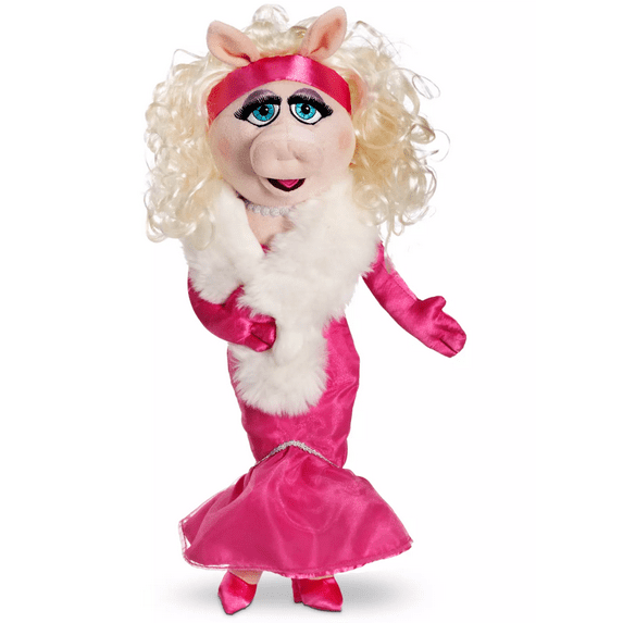 Disney Miss Piggy Plush The Muppets Medium 19'' New with Tags