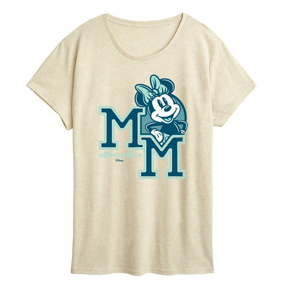 Disney - Mm Minnie Mouse - Women's Short Sleeve Graphic T-Shirt