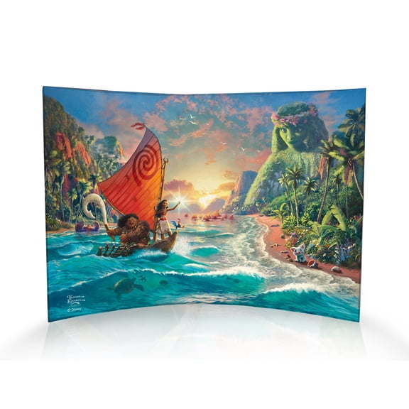 Disney (Moana) 10 x 7 Curved Acrylic Print ACP1007CUR749