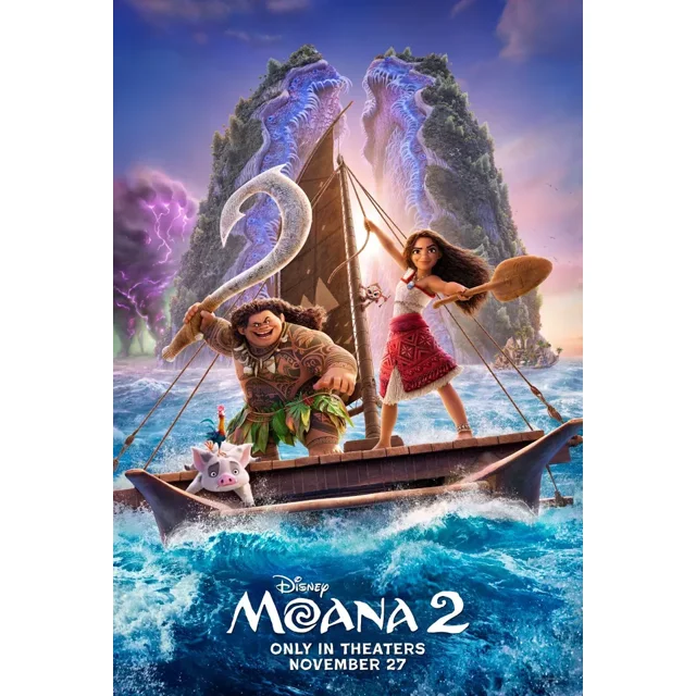 Disney Moana 2 2024 Movie Poster