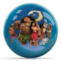 Disney Moana 2 Characters Undrilled Bowling Ball 8lb