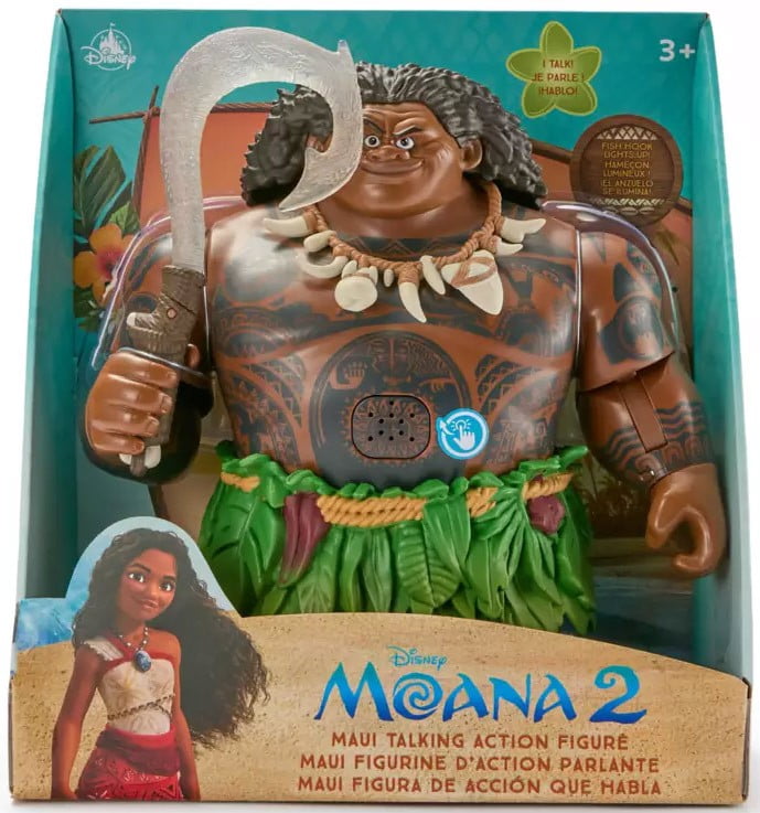 モアナ2 マウイ トーキングアクションフィギュア Disney-Moana-2-Maui-Talking-