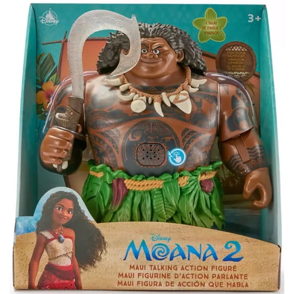 Disney Moana 2 Maui Talking Action Figure