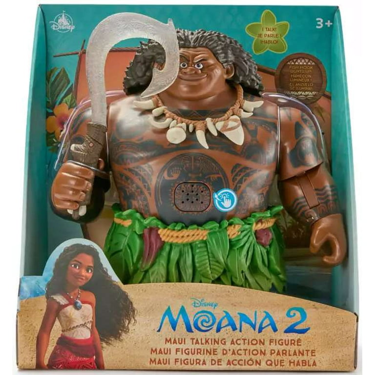 Disney Moana 2 Maui Talking Action Figure - Walmart.com