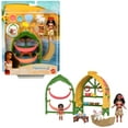 thumbnail interactive-video image 1 of Disney Moana 2 Toys, Moana & Simea Village Home Playset, 2 Small Dolls, Friend Figure & 15 Accessories, 1 of 7