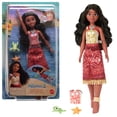 thumbnail interactive-video image 1 of Disney Moana 2 Toys, Swimming Tautai Moana Fashion Doll with 2 Accessories & Color-Change Bodice, 1 of 7