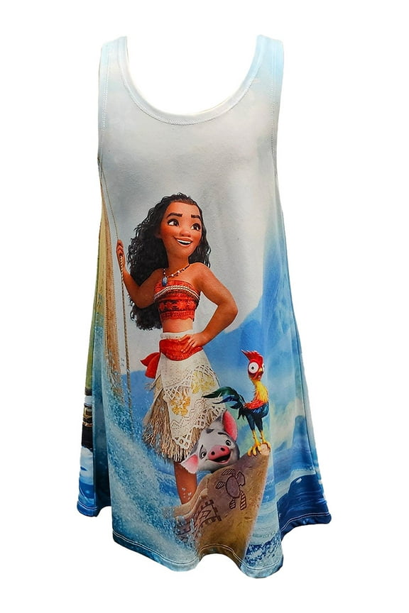 Moana Adventure Youth Girls Sublimated Dress