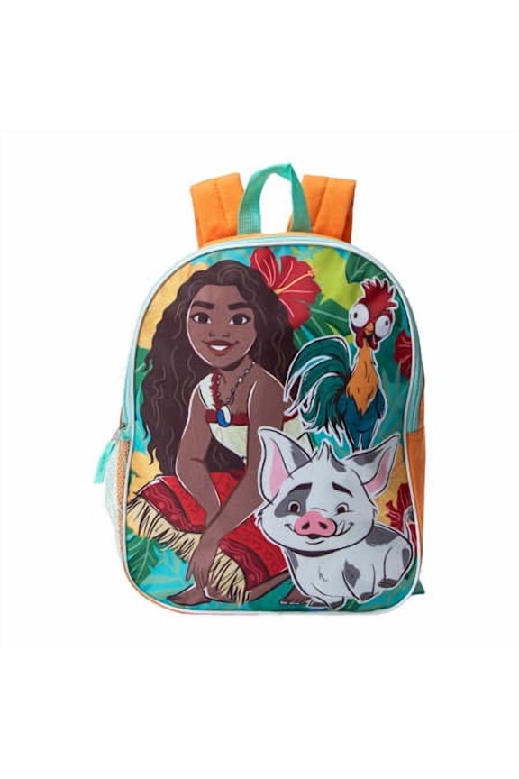 Moana Backpack - Orange, Teal