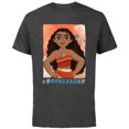 thumbnail image 1 of Disney Moana #BornLeader T-Shirt - Short Sleeve Cotton T-Shirt for Adults - Customized-Charcoal, 1 of 5