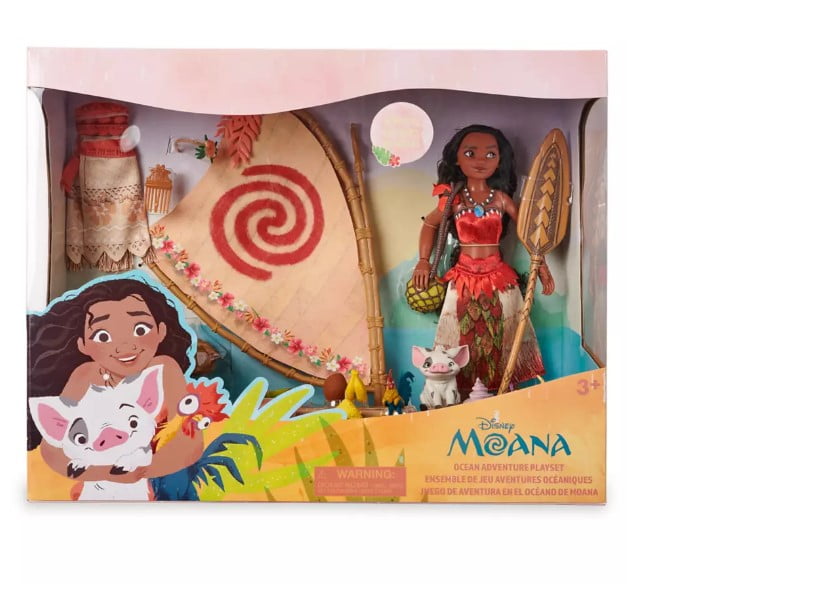 Disney Moana Classic Doll Ocean Adventure Play Set - Walmart.com