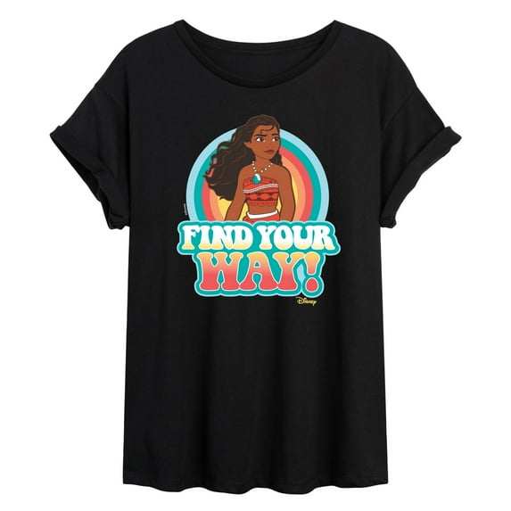 Disney Moana - Find Your Way - Women's Oversized T-Shirt