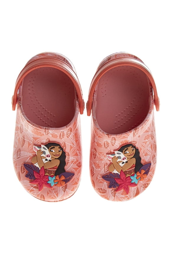 Moana Girls Clogs. (Toddler Little Kids), Coral, Size: 11-12