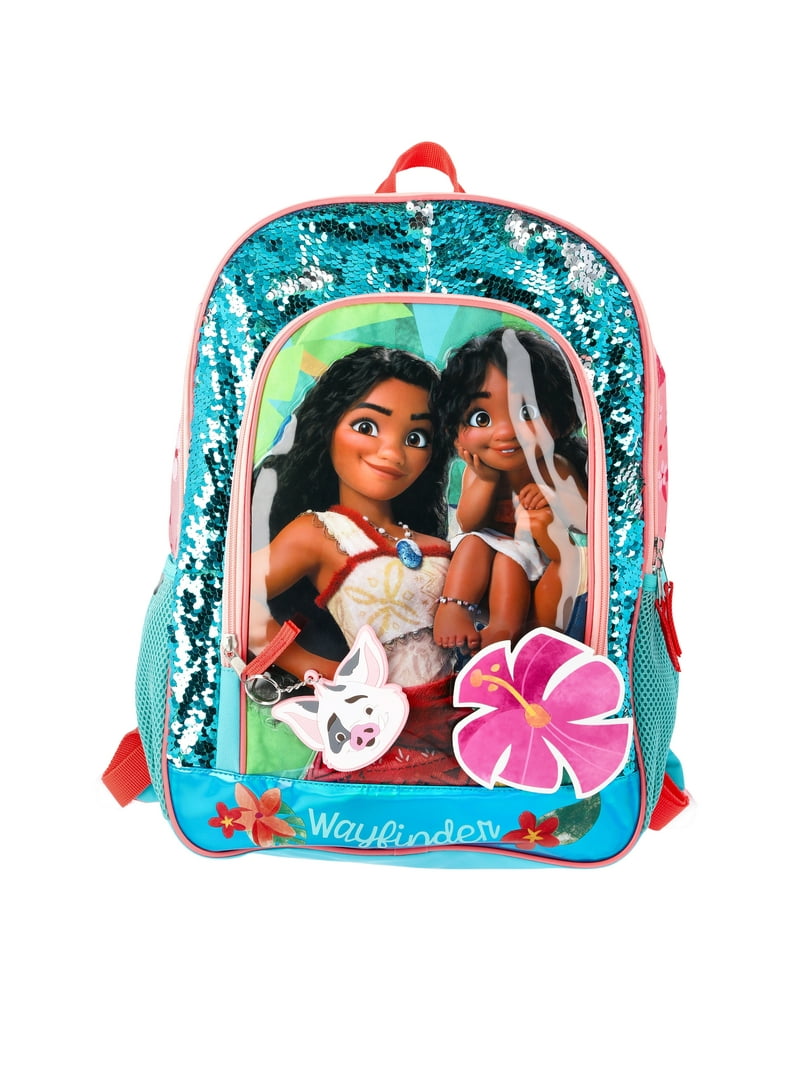 Disney Moana Girls' Sequined 17