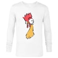 thumbnail image 1 of Disney Moana Heihei Rooster Chicken Big Face Costume - Long Sleeve T-Shirt for Men - Customized-White, 1 of 5