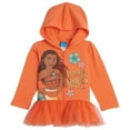 thumbnail image 1 of Disney Moana Infant Baby Girls Zip Up Hoodie Infant to Big Kid, 1 of 2