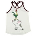 thumbnail image 1 of Disney Moana Junior's Hei Hei With Pua Pig Strappy Racerback Tank Top, 1 of 2