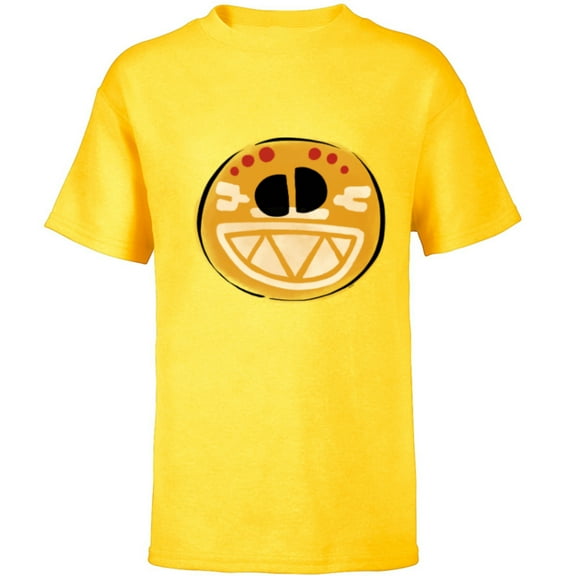 Disney Moana Kakamora Pirate Villain Big Face Costume - Short Sleeve T-Shirt for Kids - Customized-Yellow