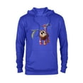 thumbnail image 1 of Disney Moana Kakamora T-Shirt - Pullover Hoodie for Adults - Customized-Royal Heather, 1 of 5
