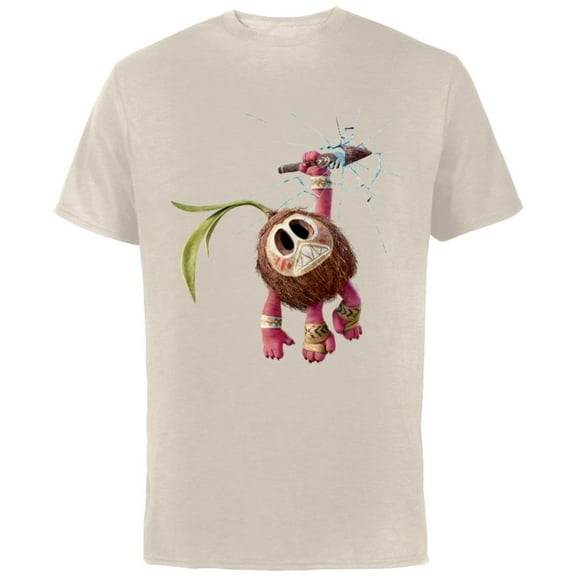 Disney Moana Kakamora T-Shirt - Short Sleeve Cotton T-Shirt for Adults - Customized-Natural