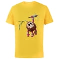thumbnail image 1 of Disney Moana Kakamora T-Shirt - Short Sleeve Cotton T-Shirt for Adults - Customized-Yellow, 1 of 5