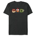 thumbnail image 1 of Disney Moana Letters Maui Father’s Day Birthday Best Dad - Short Sleeve Blended T-Shirt for Adults - Customized-Dark Heather, 1 of 5