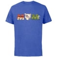 thumbnail image 1 of Disney Moana Letters Pua Maui Mother’s Day Birthday Best Mom - Short Sleeve Cotton T-Shirt for Adults - Customized-Royal Heather, 1 of 5