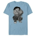 thumbnail image 1 of Disney Moana Maui- Short Sleeve Blended T-Shirt for Adults - Customized-Ocean Blue, 1 of 5