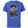 thumbnail image 1 of Disney Moana Maui - Short Sleeve Cotton T-Shirt for Adults - Customized-Royal Heather, 1 of 5