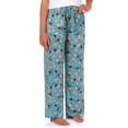 thumbnail image 1 of Disney Moana Pajama Pants Womens Tropical Seashell All Over Print PJ Bottoms, 1 of 5