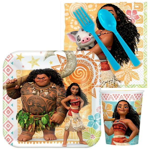 Disney Moana Party Supplies Snack Party Pack (8)