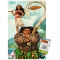 thumbnail image 1 of Disney Moana - Pose Wall Poster with Push Pins, 14.725" x 22.375", 1 of 3