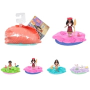 Disney Moana Shell Reveal Small Doll or Figures, Moldable Sand & Accessories Characters May Vary