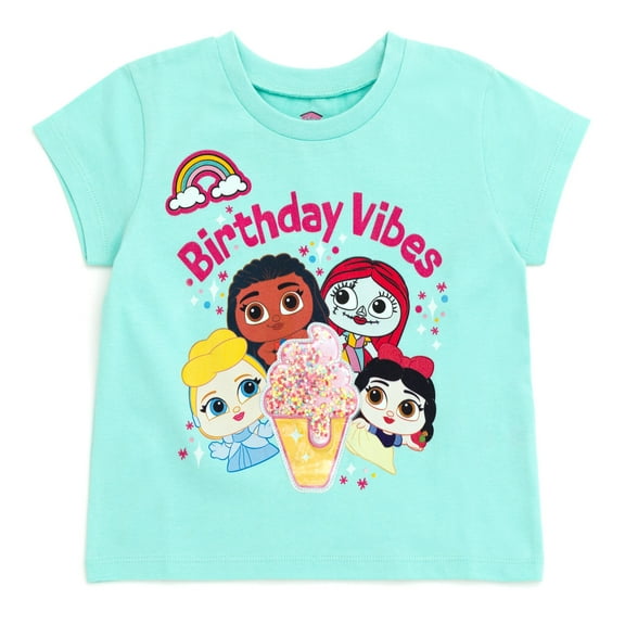 Disney Moana Snow White Sally Birthday T-Shirt Little Kid to Big Kid