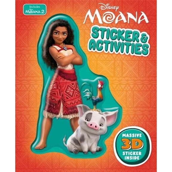 Disney Moana: Sticker & Activities (Paperback)