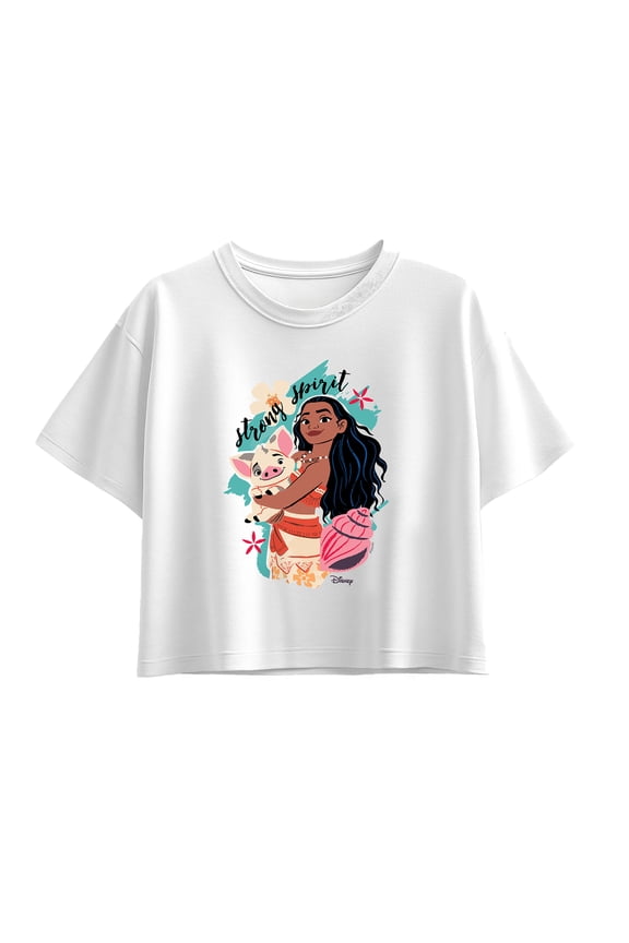 - Moana Strong Spirit - Youth Girls Boxy T-Shirt