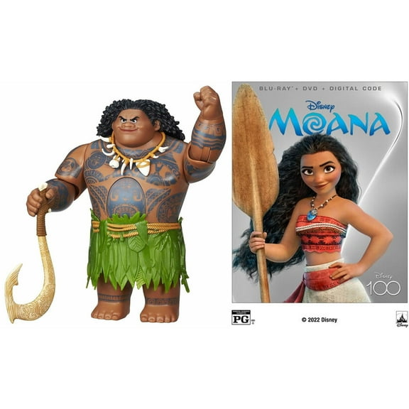 Disney Moana Swing n Sounds Maui with Moana (Blu-ray + DVD + Digital HD) (Widescreen)