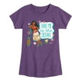 thumbnail image 1 of Disney Moana - Take Me To The Ocean - Toddler & Youth Girls Short Sleeve Graphic T-Shirt, 1 of 5