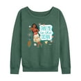 thumbnail image 1 of Disney Moana - Take Me To The Ocean - Women's Lightweight French Terry Long Sleeve Shirt, 1 of 5