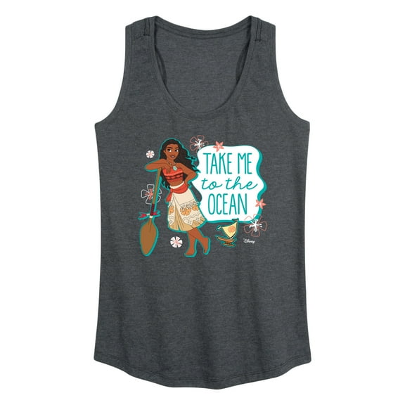 Disney Moana - Take Me To The Ocean - Women's Racerback Tank Top