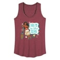 thumbnail image 1 of Disney Moana - Take Me To The Ocean - Women's Racerback Tank Top, 1 of 4