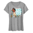 thumbnail image 1 of Disney Moana - Take Me To The Ocean - Women's Short Sleeve Graphic T-Shirt, 1 of 5