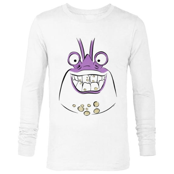 Disney Moana Tamatoa Crab Villain Big Face Costume - Long Sleeve T-Shirt for Men - Customized-White
