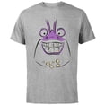 thumbnail image 1 of Disney Moana Tamatoa Crab Villain Big Face Costume - Short Sleeve Cotton T-Shirt for Adults - Customized-Athletic Heather, 1 of 5