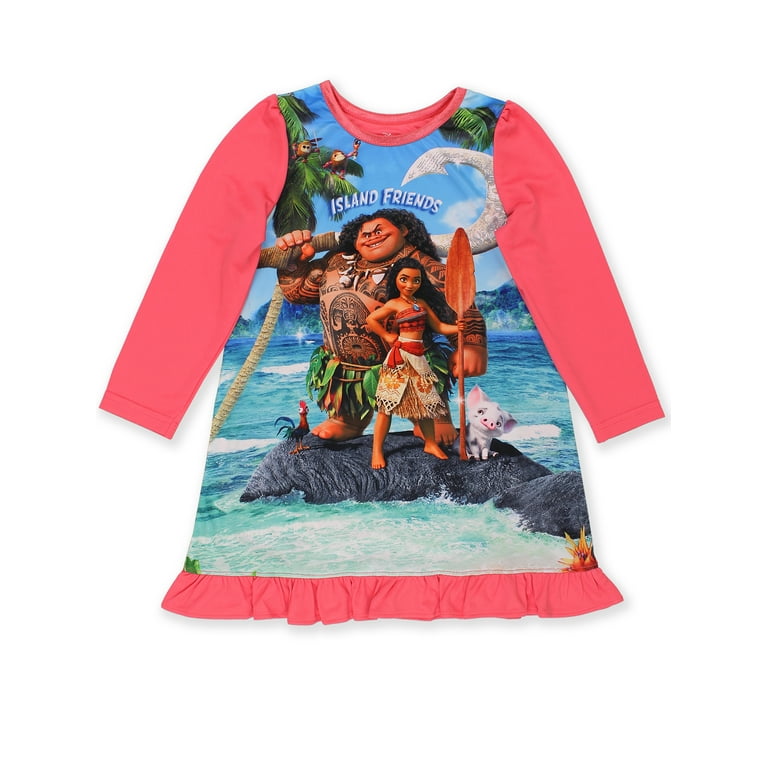 Moana pajamas walmart hotsell